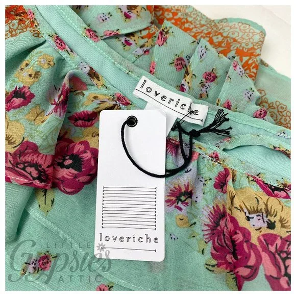 Love Richie Old Country Roses Farmhouse Dress - Picture 9 of 13